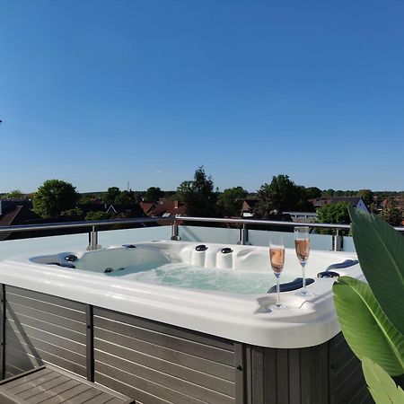 Penthouse Mit Whirlpool Im Herzen Von Niedersachsen بورغفيدل المظهر الخارجي الصورة