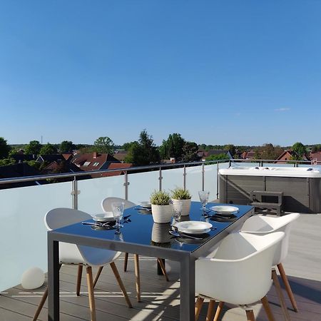 Penthouse Mit Whirlpool Im Herzen Von Niedersachsen بورغفيدل المظهر الخارجي الصورة