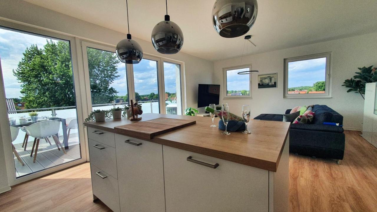 Penthouse Mit Whirlpool Im Herzen Von Niedersachsen بورغفيدل المظهر الخارجي الصورة
