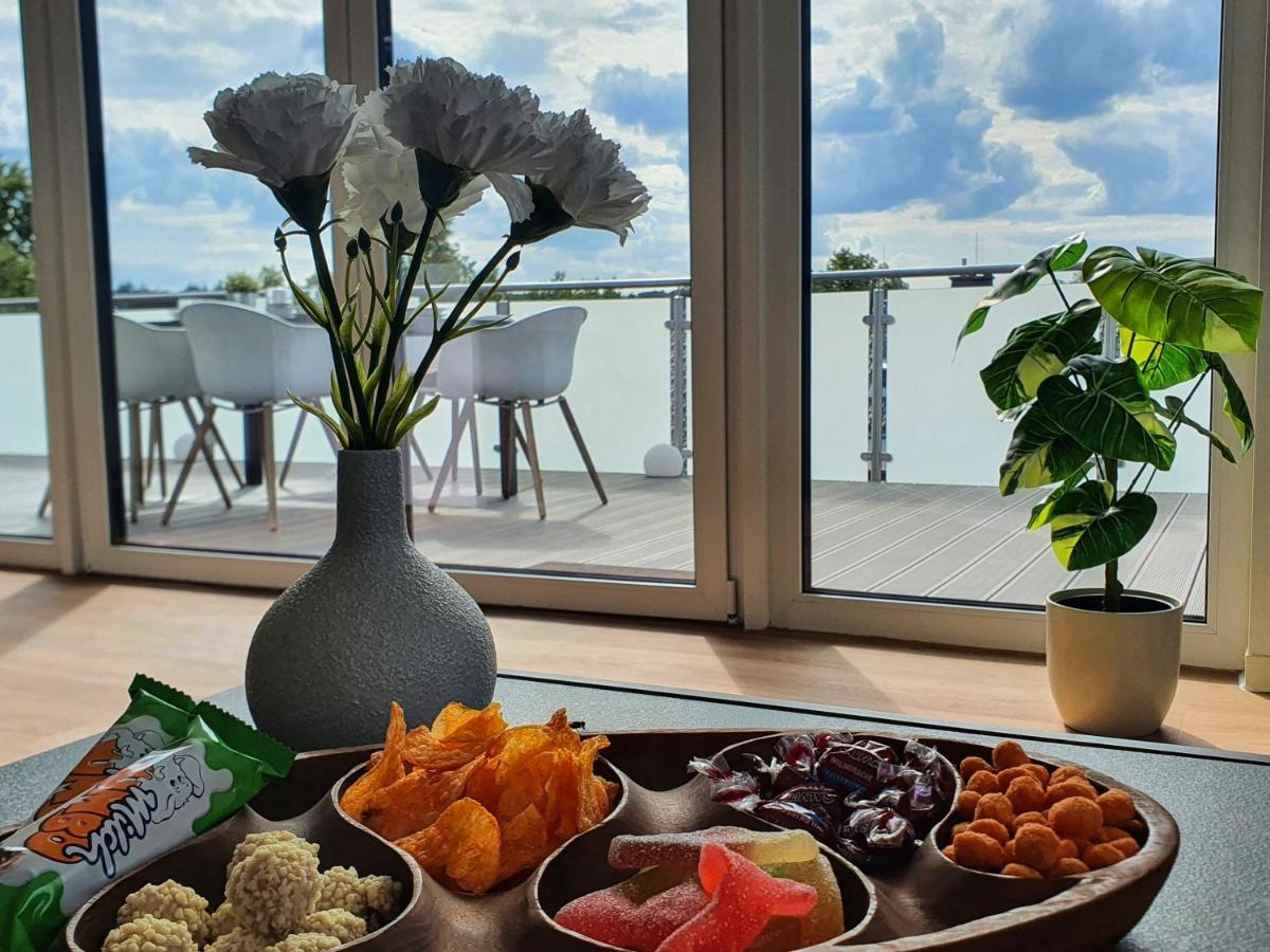 Penthouse Mit Whirlpool Im Herzen Von Niedersachsen بورغفيدل المظهر الخارجي الصورة