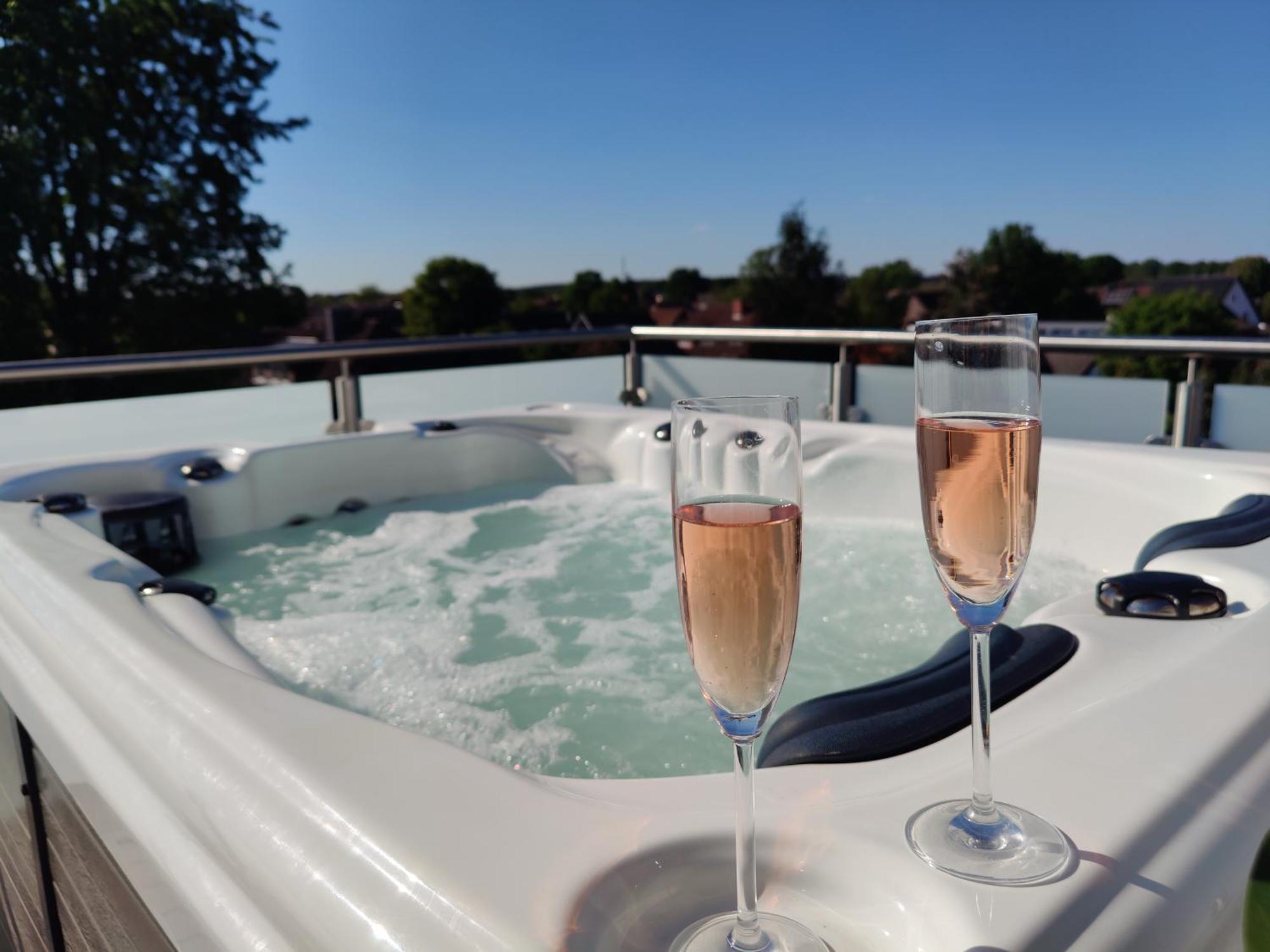Penthouse Mit Whirlpool Im Herzen Von Niedersachsen بورغفيدل المظهر الخارجي الصورة