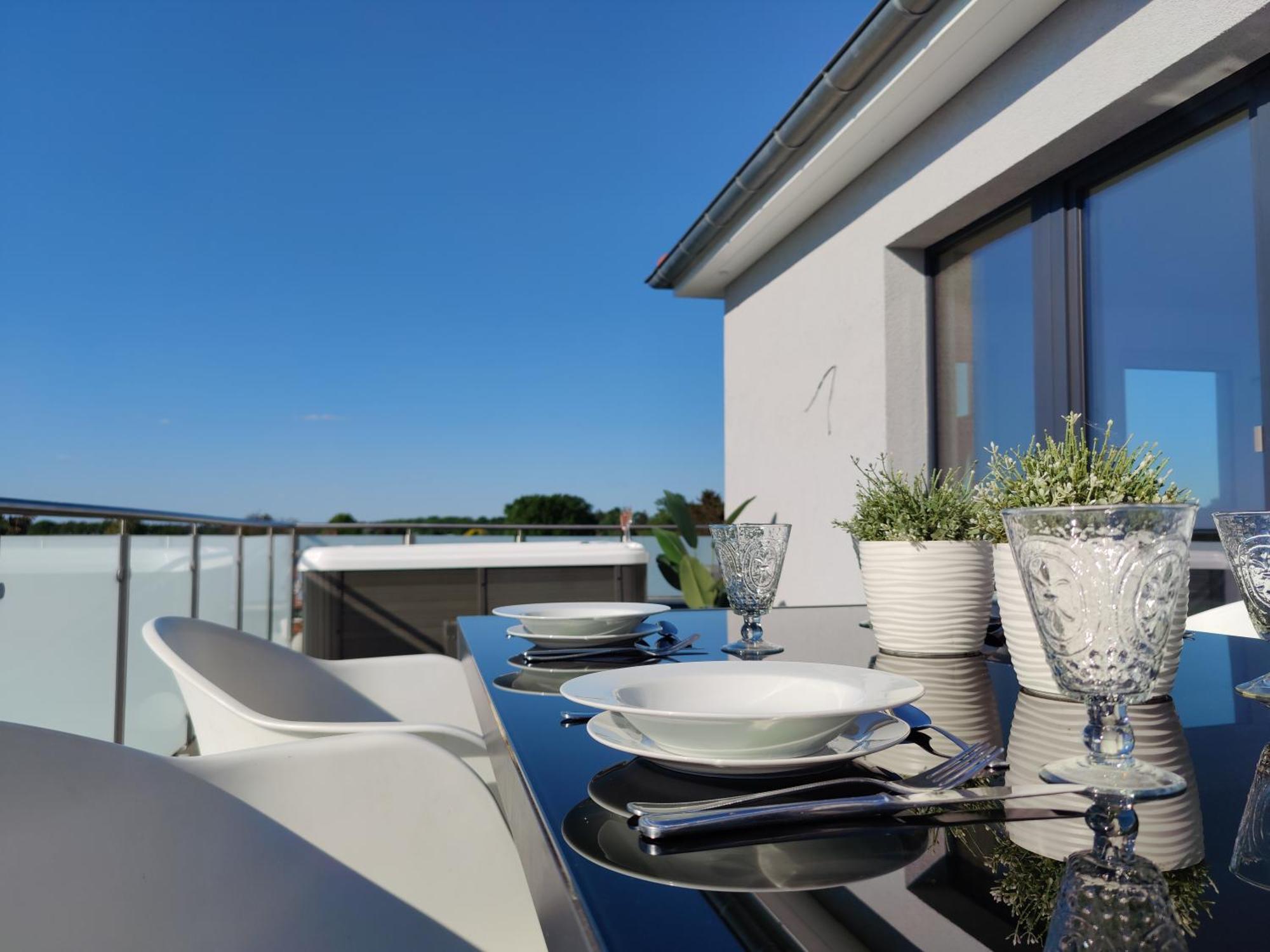 Penthouse Mit Whirlpool Im Herzen Von Niedersachsen بورغفيدل المظهر الخارجي الصورة